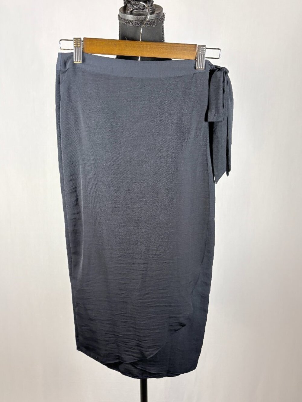 Maurices | Navy Blue Wrap Skirt | Women’s XS | New With Tags Tie Waist Midi Skir